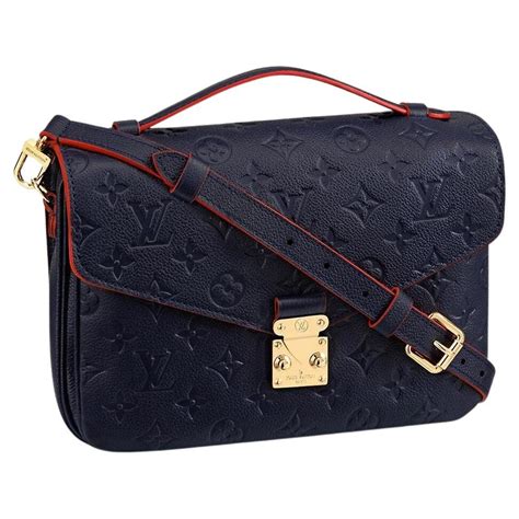 louis vuitton bag navy blue|louis vuitton sling bag blue.